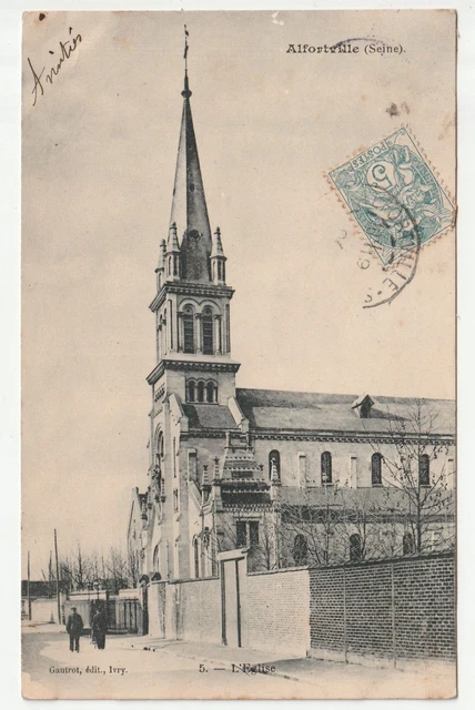 ALFORTVILLE - Val de Marne - CPA 94 - l' Eglise