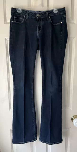 Paige Montecito Dark Wash Denim Boot Cut Blue Jeans Women's Size 29