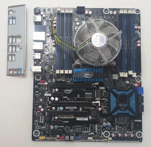 MOTHERBOARD INTEL DX79TO + i7 3930K + I/O Shield + Cooler LGA 2011 £99. ...