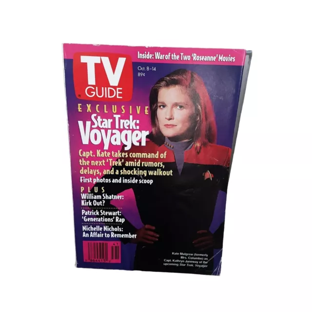 Tv Guide October 1994 Katie Mulgrew Star Trek Voyager $8.99 - Picclick
