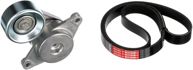 Gates K026PK1413 Kit Cinghie Trapezoidali Micro-V – Per Trasmissione Auto - 2