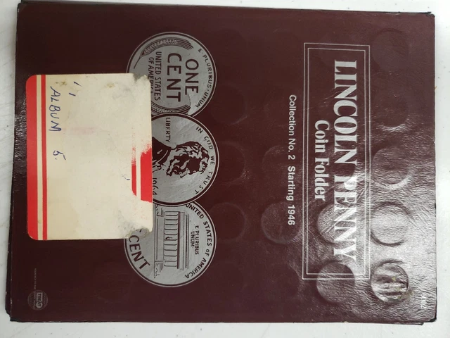 Lincoln Head Penny Partial Set 1946-1986