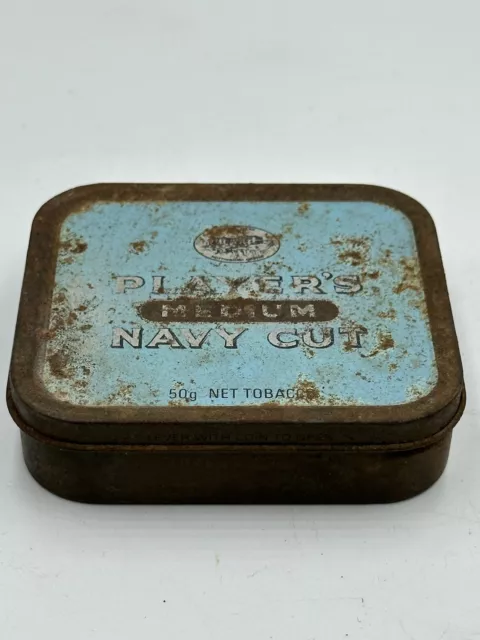 Vintage Player’s Medium Navy Cut - Tobacco Tin 50g