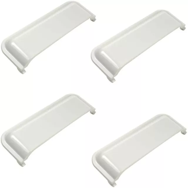 4-Pack HQRP Dryer Door Handle for Whirlpool W10861225 W10861225VP AH11731583