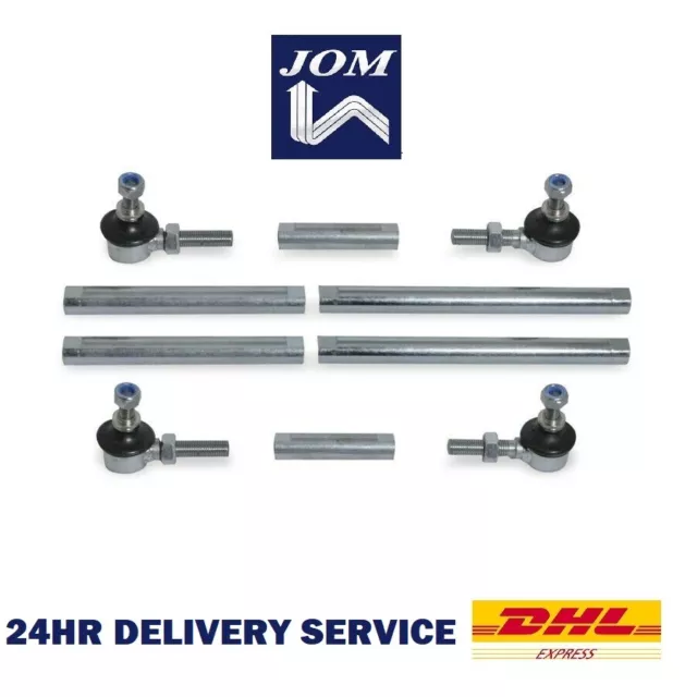 JOM ADJUSTABLE FRONT ANTI ROLL BAR DROP LINKS - Skoda Fabia 6Y Mk1 - 740412