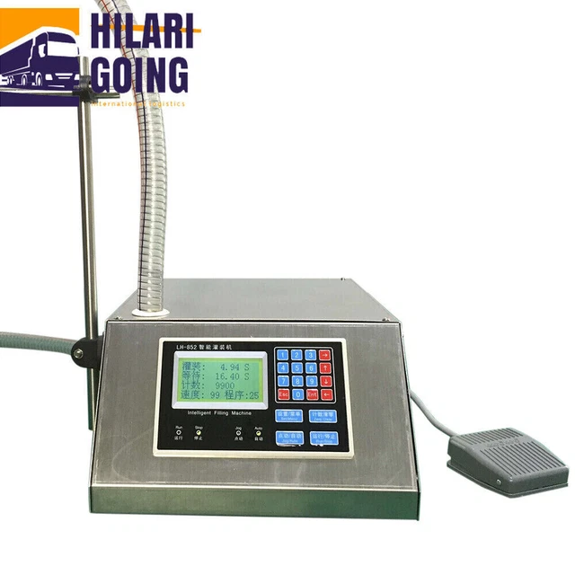 110V LH-852 Automatic Quantitative Liquid Filling Machine For Viscous Liquid