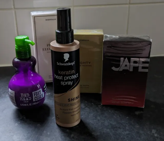 Hair And Perfume/Aftershave Products Mixed Lot
