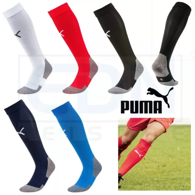 Puma Football Socks Mens Boys Womens Girls Sports Rugby Black White Red Blue