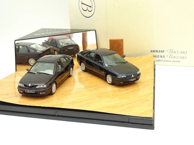 Coffret 2 Voitures Renault Laguna V6 Berline échelle 1/43 - Occasion, Boîte Incluse