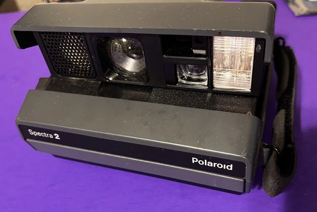 LOOK !!!! Vintage POLAROID Spectra 2 System Instant Film Camera AS IS Untested