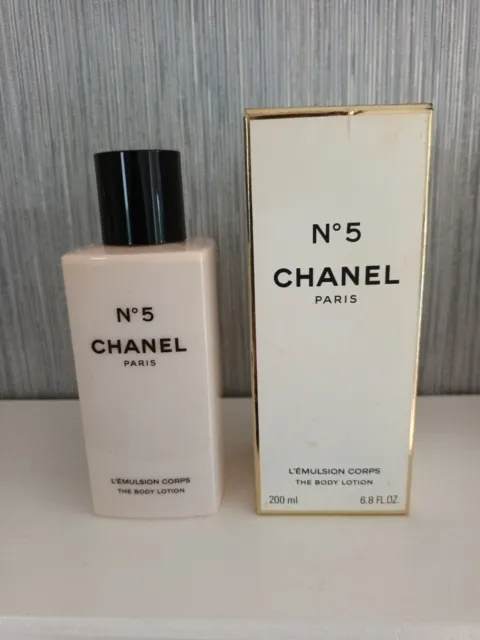 CHANEL CHANEL NO 5 200ml Women's Body Lotion L'emulsion Corps. New In  Sealed Box £40.00 - PicClick UK