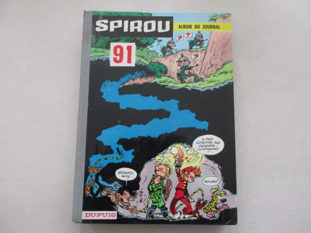 Spirou Journal De Spirou Album Recueil N° 91 Be/Tbe