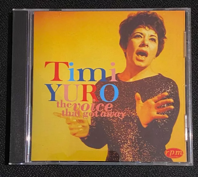 Timi Yuro - The Voice That Got Away - CD Compilation (1996) - RPM Records - New