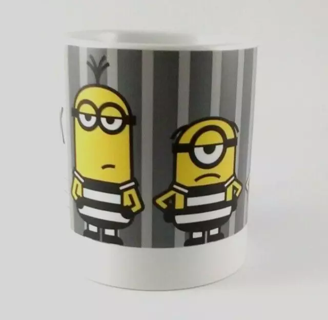 Despicable Me Ceramic Mug with Minions "Yellow Is The New Black" Graphics, 11 oz