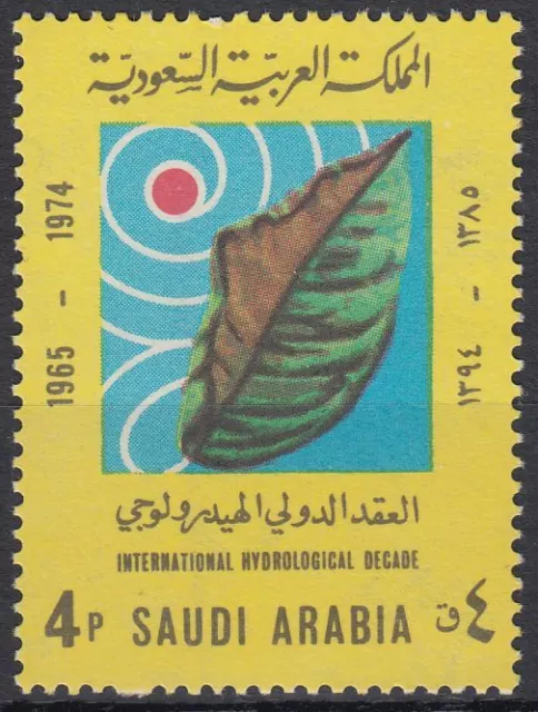 Saudi Arabia 1973 ** Mi.548 Internationale Hydrologische Dekade