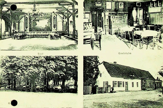 Deutschland 1923 Bitterfeld KLEINE'S Garten Ppc W / Gebuhr Bezahlt