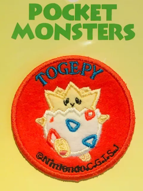 Togepi Pokemon Wappen Iron Patti Vrey Rare From Japan Vintage F/S#3