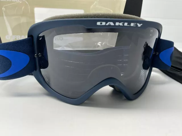 Nuovo Occhiali Oakley O Frame Pro MTB Adulto Grigio Chiaro Telaio Sondaggio