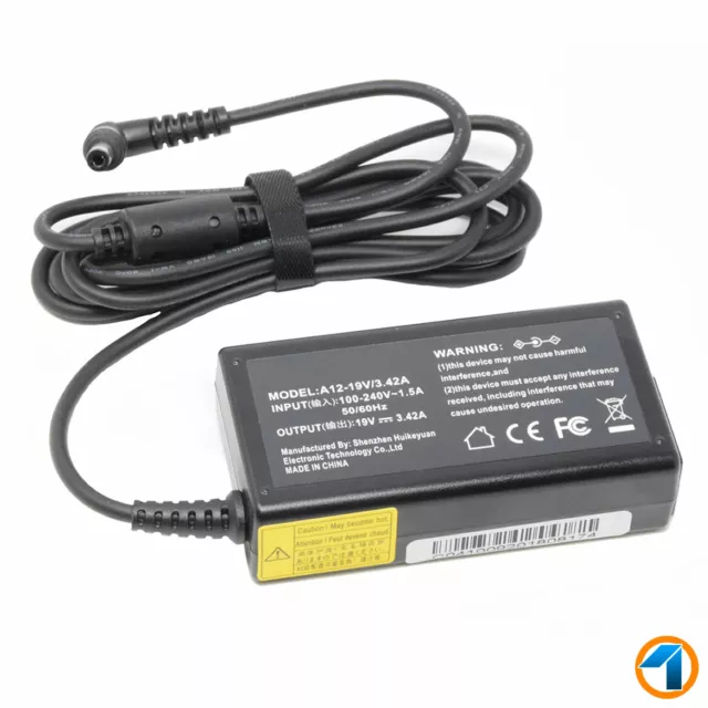 Für Toshiba Satellite Pro R850-15F kompatibler Laptop Adapter Ladegerät 19 V 3,42 A 2