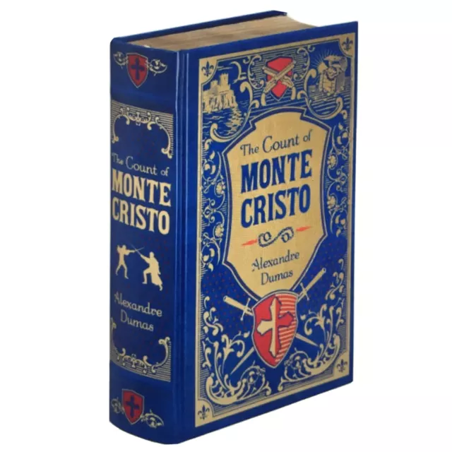 ❤️THE COUNT of MONTE CRISTO by A. Dumas Leather Bound Collectible/Sealed  NEW