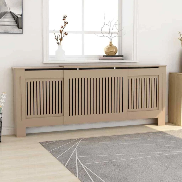 Vidaxl Copertura per Radiatore in MDF 205 cm