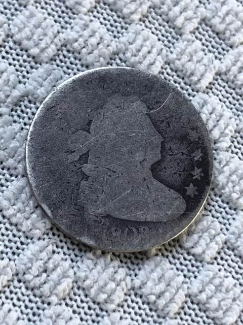 1802 draped bust dime 10c rare JR-2 R-5