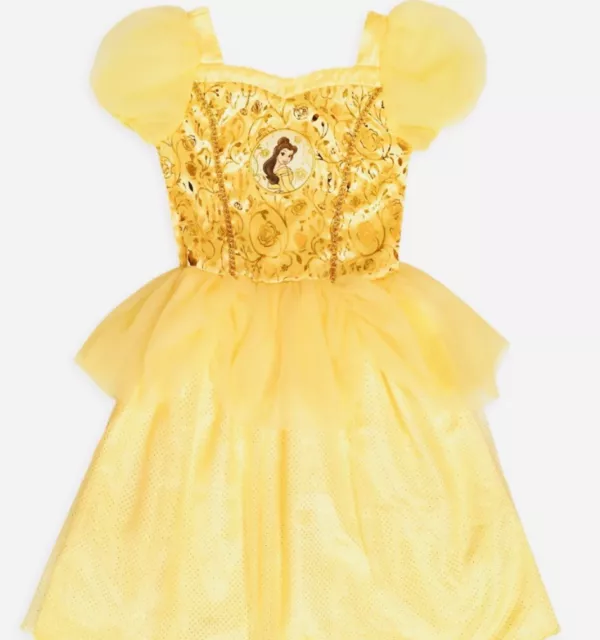 NWT Disney Parks deluxe Princess Belle Nightgown Beauty and the Beast Girls 7/8