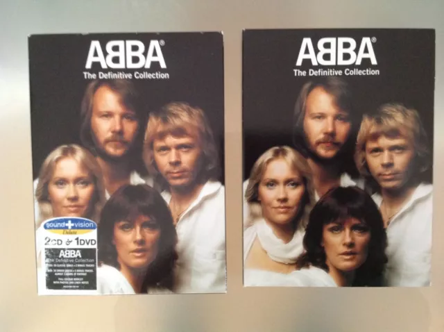 Abba - The Definitive Collection Dvd + Cd - Very Good Condition