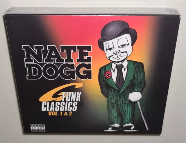 Nate Dogg G-Funk Classics Volumes 1 & 2 Brand New Sealed 2Cd Set Snoop Daz 2Pac