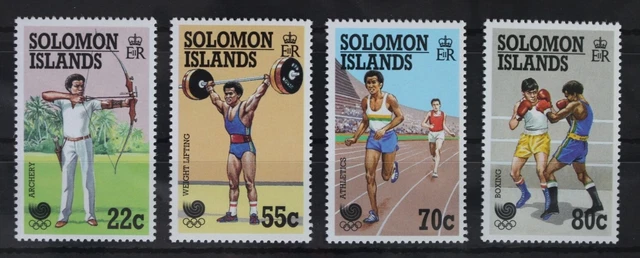 Salomonen 687-690 postfrisch #VD512