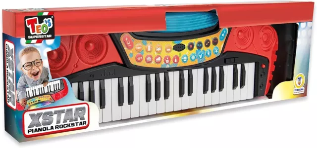 TEO'S Pianola Musicale Rockstar 56cm TEOREMA 67968