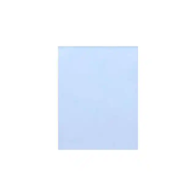 LUX 100 lb. Cardstock Paper 8.5" x 11" Baby Blue 500 Sheets/Pack
