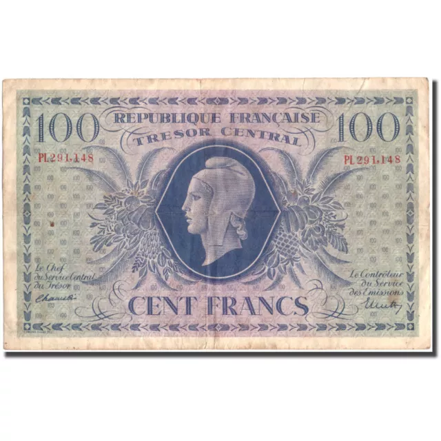 [#214968] France, 100 Francs, 1943-1945 Marianne, 1943, 1943-10-02, TTB, Fayette