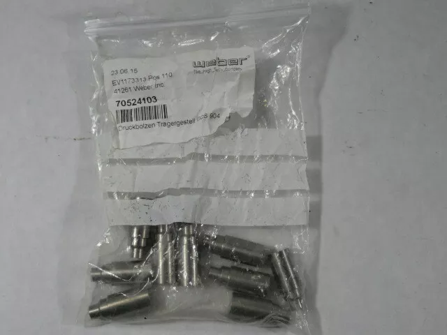 Weber 70524103 CCS-904 Push Pin Support Frame Pack of 10 NEW