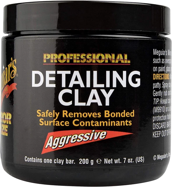 Meguiar's C2100 Mirror Glaze Detailing Clay, Aggressive, Remove Defects &...