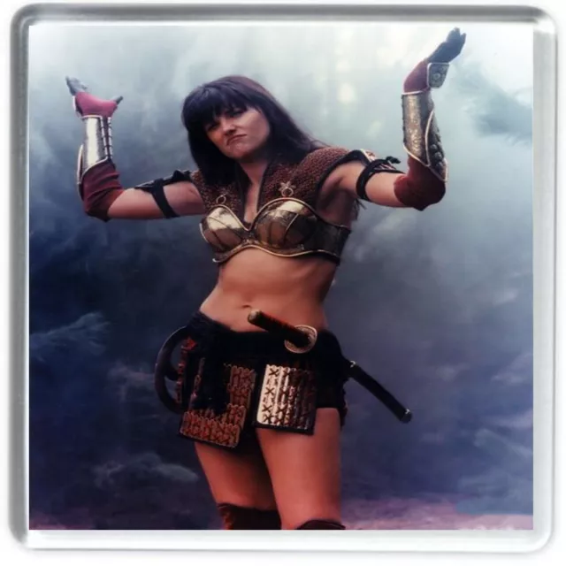 Xena Warrior Princess Acrylic drinks Coaster 100x100mm