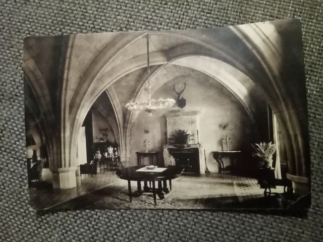 Cpa Abbaye De Longpont La Salle À Manger