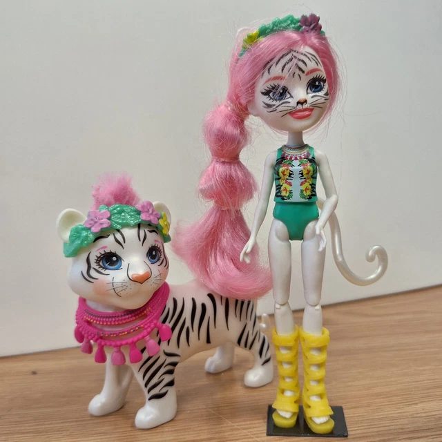 Enchantimals tadley tiger 2025 kitty dolls