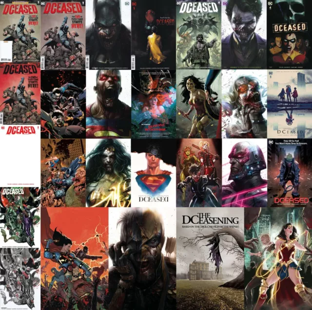 DCEASED 1-2-3-4-5-6 ALL cover Variants Mix n' Match 27+ GOOD DAY UPDATED Daily