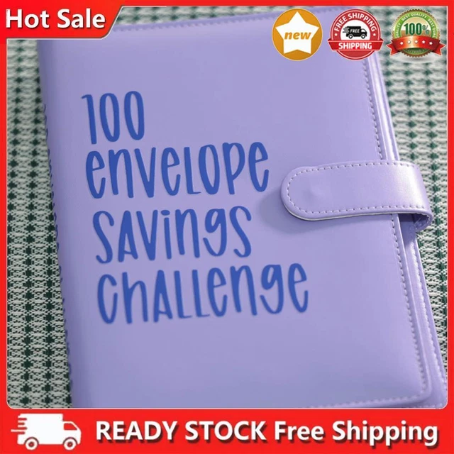100pcs Budget Binder with Cash Envelopes Budget Planner Book Money Saving Binder