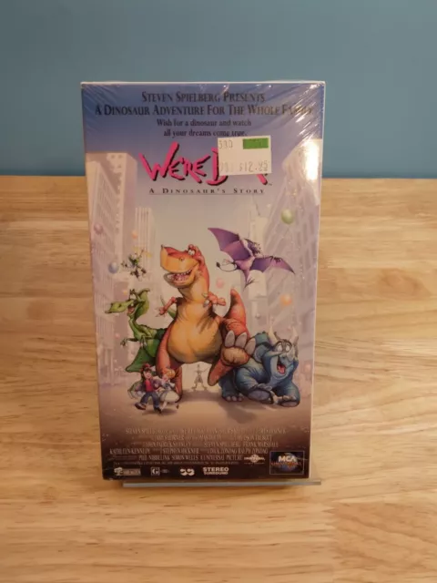 Were Back A Dinosaurs Story (VHS, 1995) New SEALED Steven Spielberg