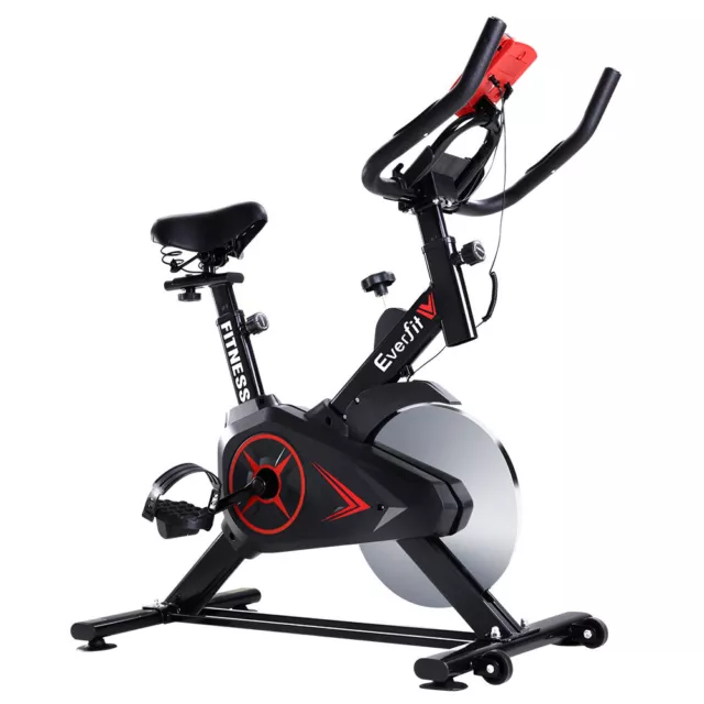 Everfit Spin Bike Exercise Bike Flywheel Fitness Workout Home Gym