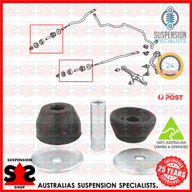 GodSpeed Project Front Upper Camber Control Arms With Bushings - For Honda Accord 98-02 CF, Red