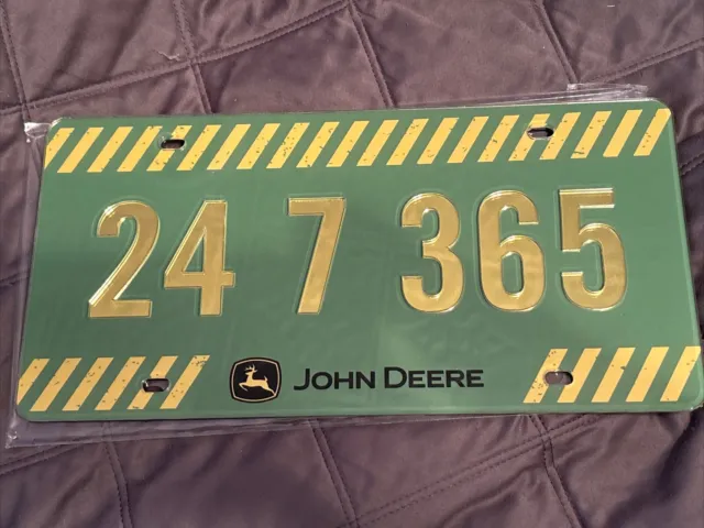 WinCraft John Deere License Plate Trademark