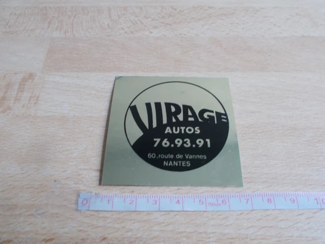 Stickers autocollant ultras LILLE / Dogues Virage Est 1989 / Dve 89 / Losc 1944 - Collection