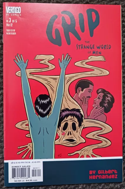 Grip: The Strange World Of Men 3, Vertigo/Dc Comics, March 2002, Vf