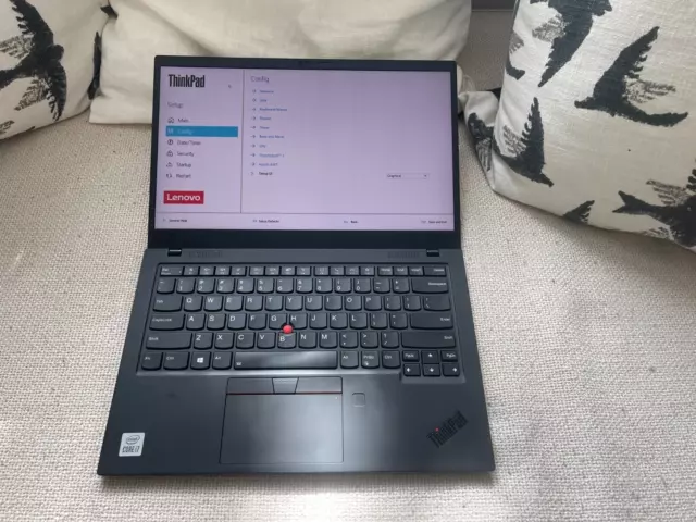 Lenovo ThinkPad X1 Carbon Gen 8 4K i7-10610U 1.8GHz 16GB RAM 256GB SSD 14"  A