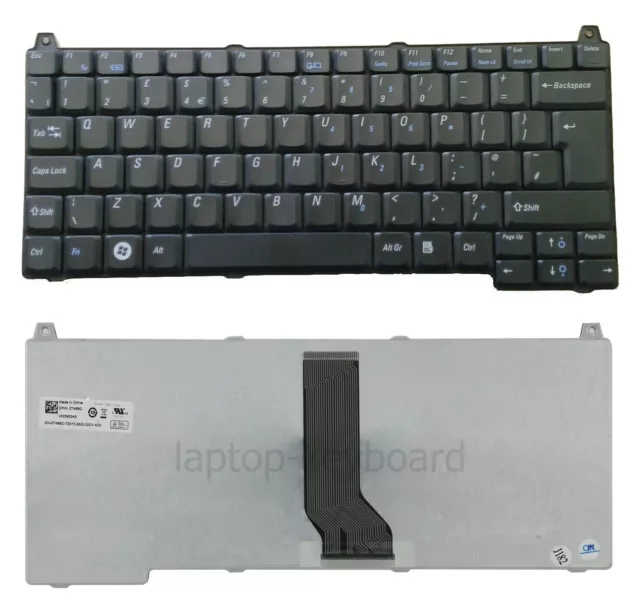 New Genuine ENGLISH UK keyboard DELL VOSTRO 1310 1320 1510 1520 2510 0Y876J