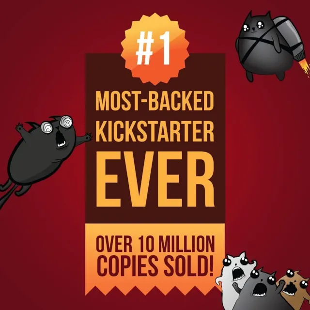 Original Edition by Exploding Kittens - Card Games for Adults Teens & Kids - Fun