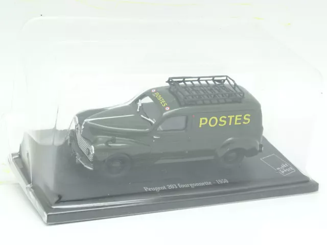 Universal Hobbies UH Presse La Poste 1/43 - Peugeot 203 Fourgonnette 1950